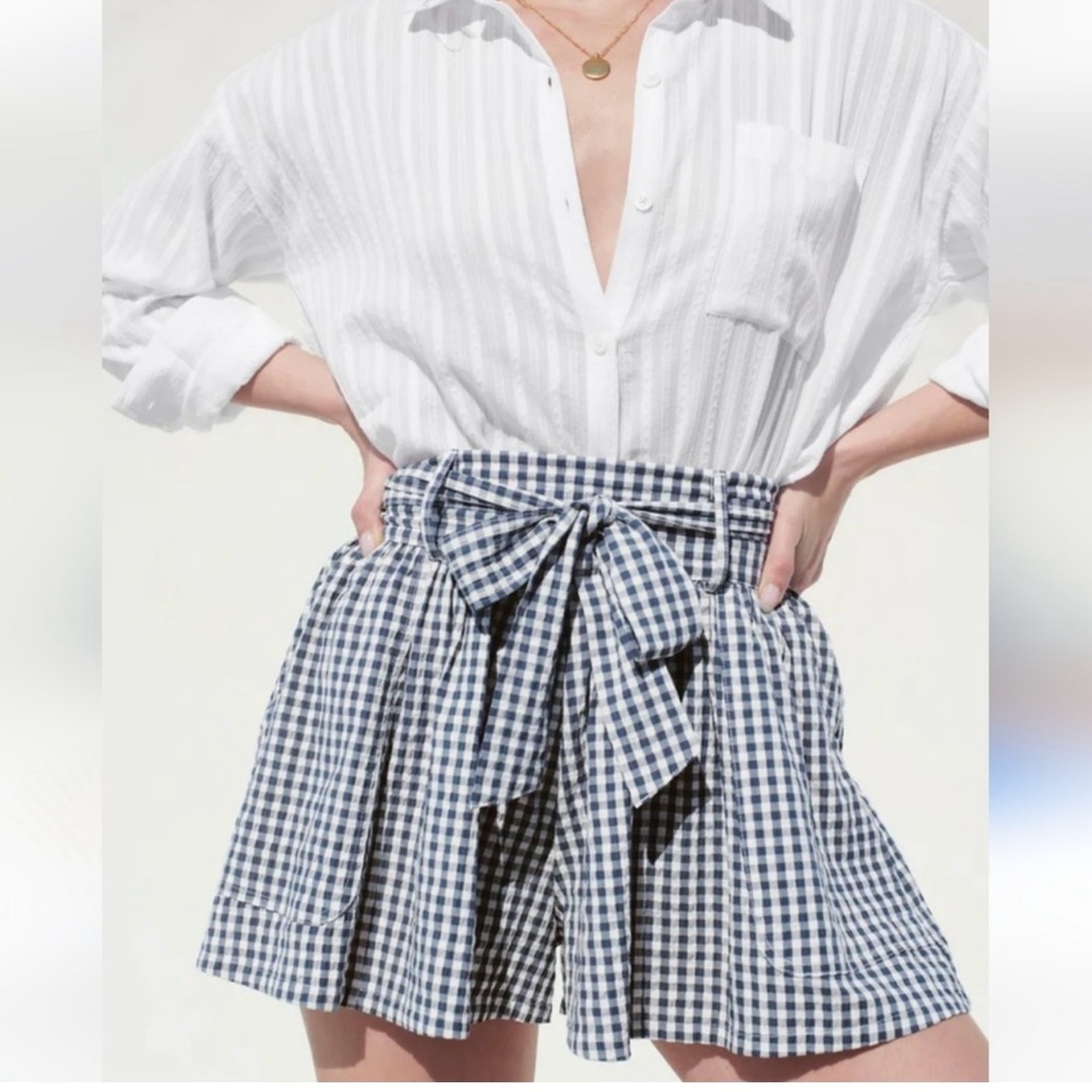 Splendind Gabrielle Gingham Shorts Size XS